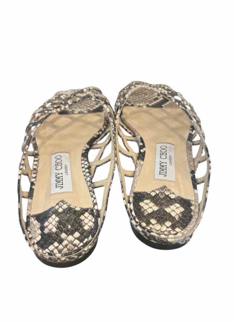 Jimmy Choo Snake Print Size 37 Shoes