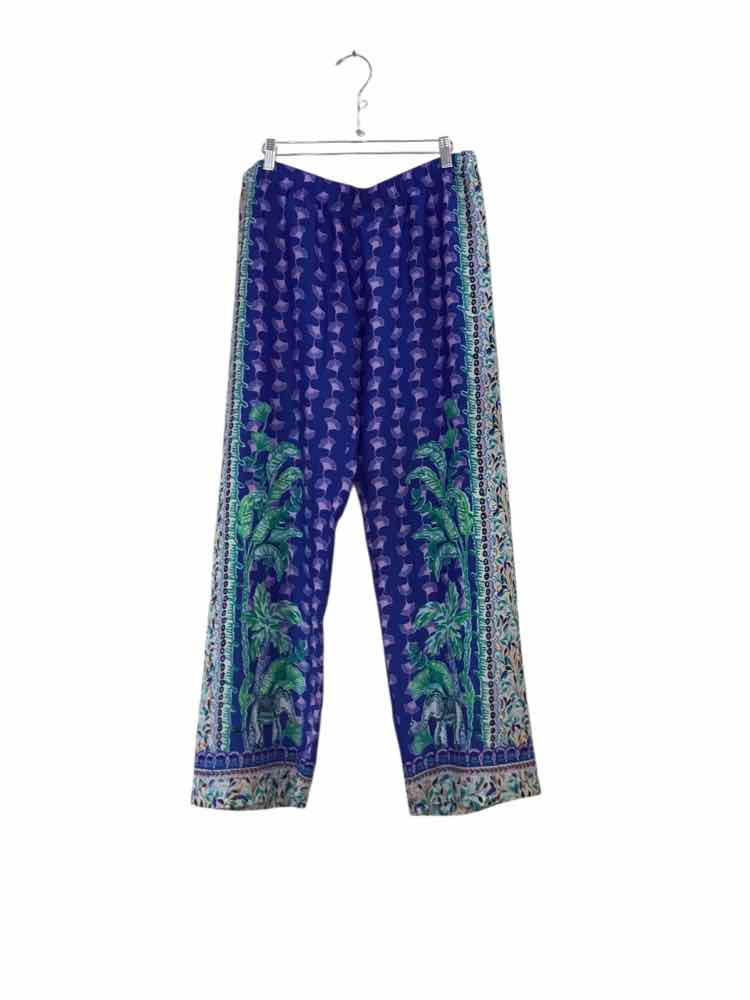 Lilly Pulitzer Dark Blue Multi Size L Pants