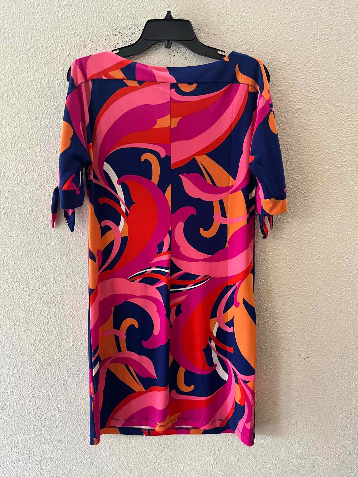 Trina Trina Turk Navy and Orange Size XS Dress