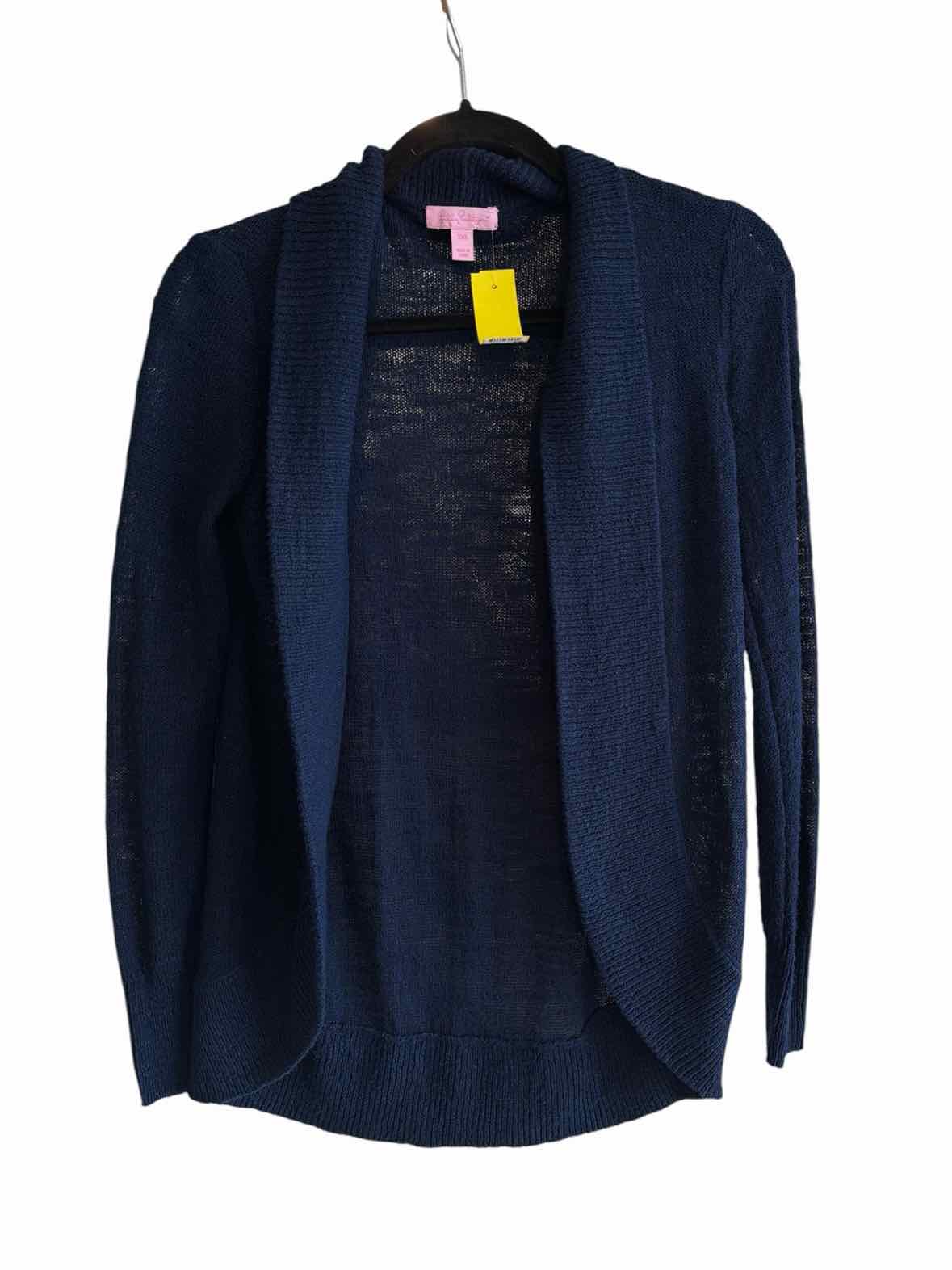 Lilly Pulitzer Navy Size XXS Cardigan
