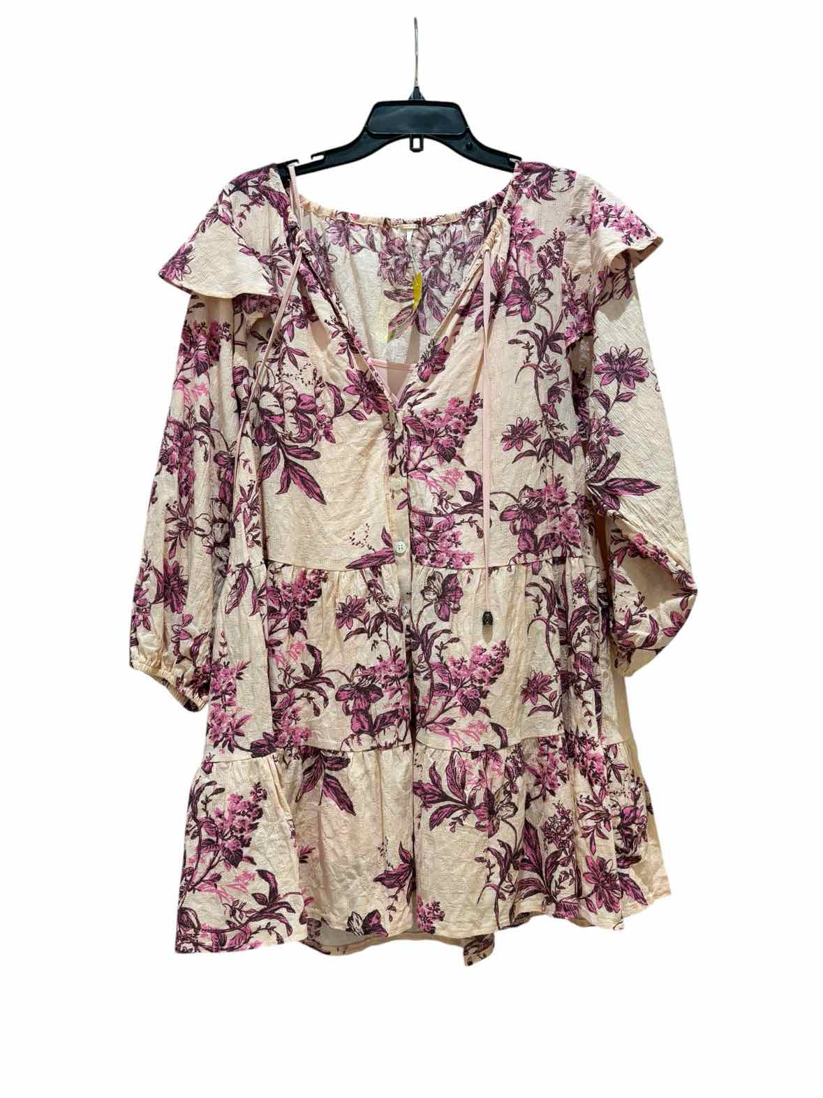 Free People LIght pink and brown Size XS Dress