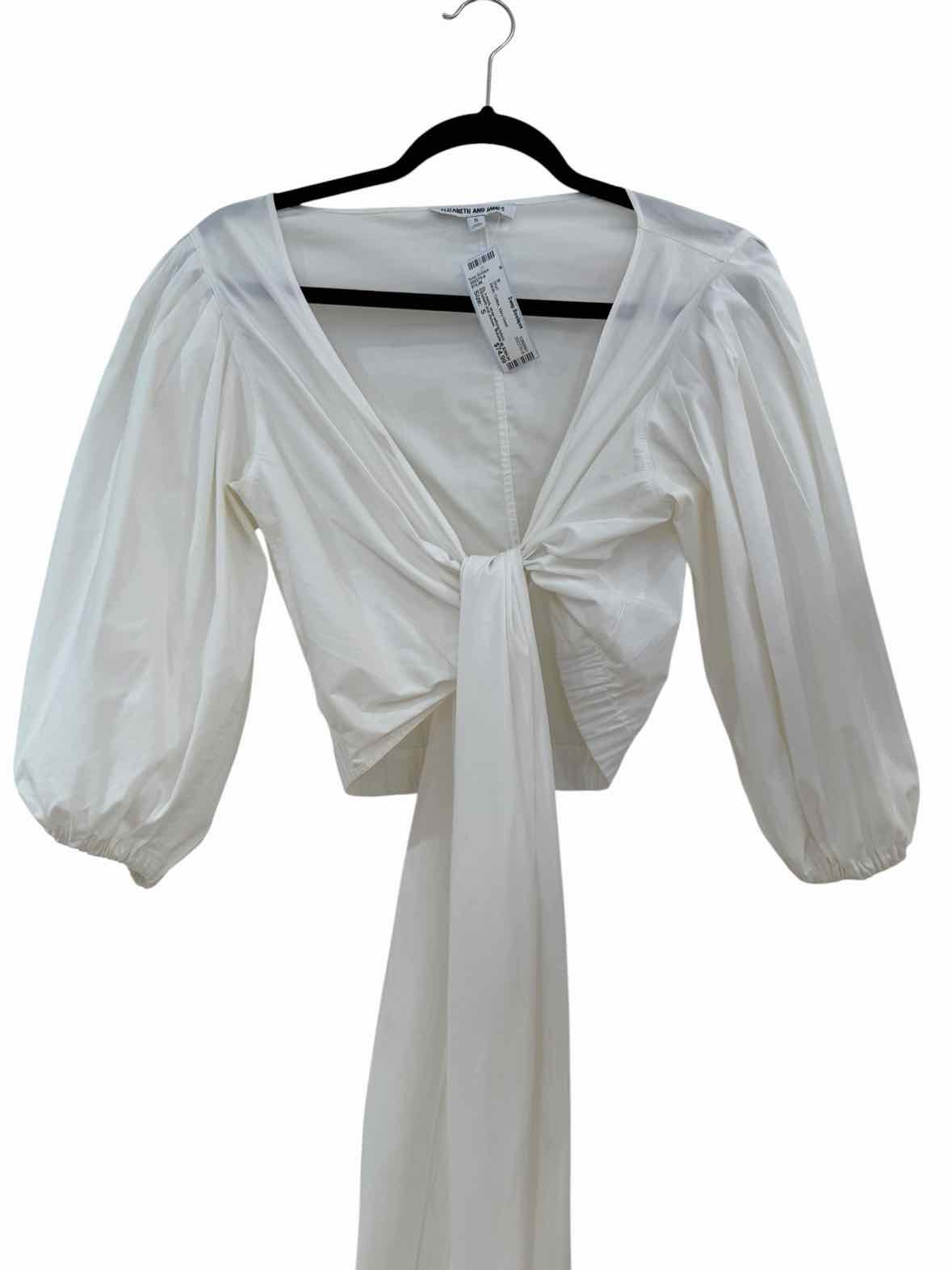 Elizabeth and James White Size S Shirt