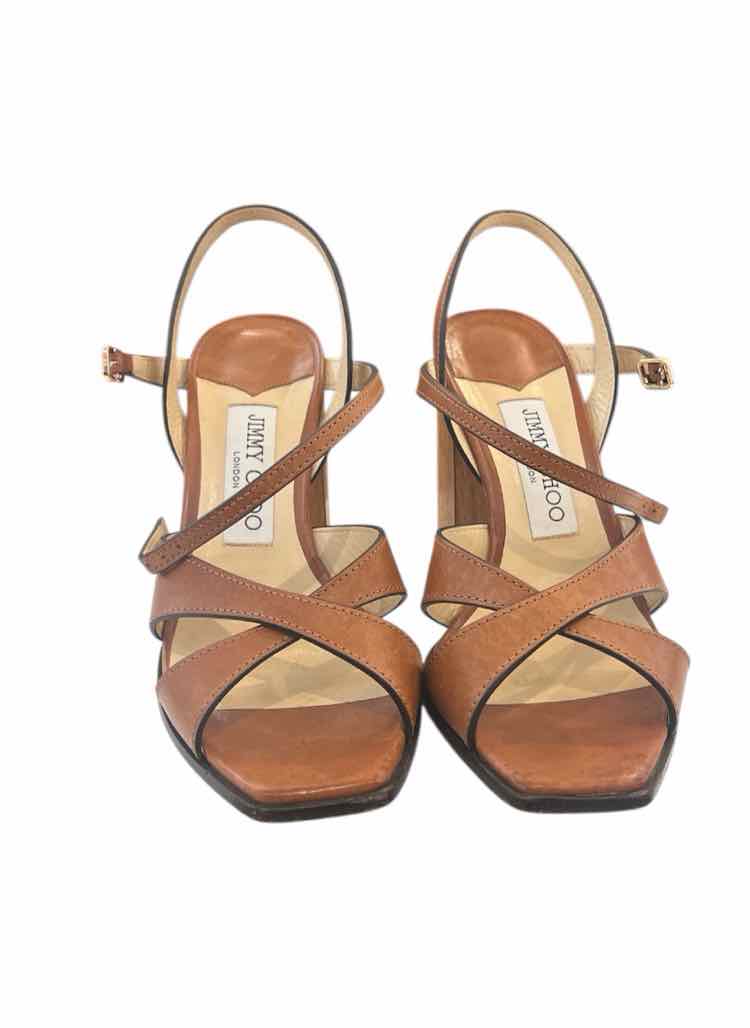 Jimmy Choo Brown Size 37 Shoes