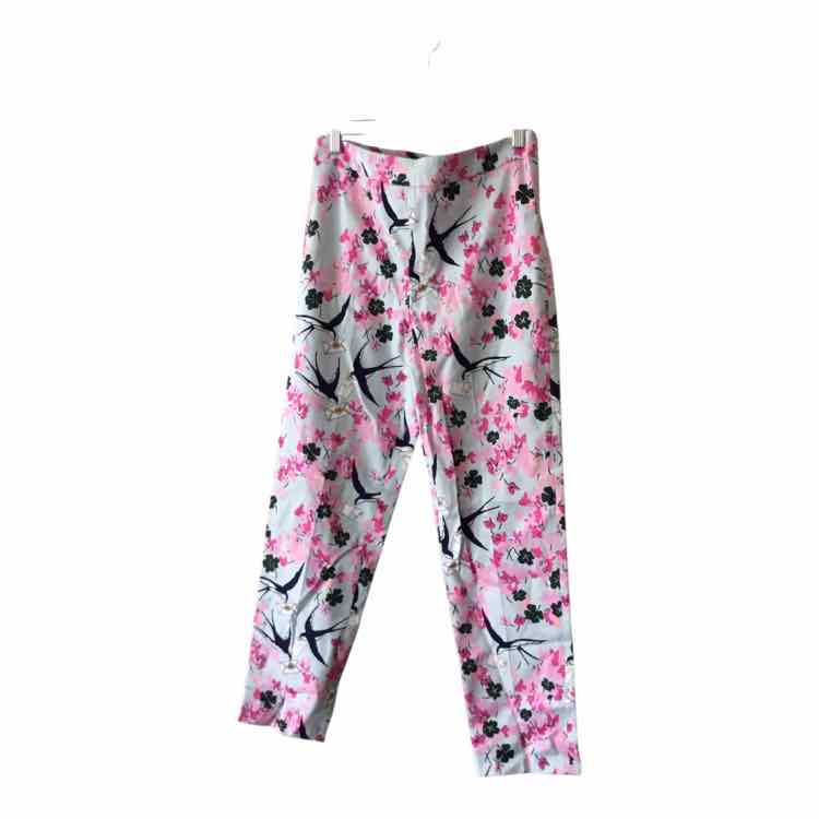 Carolina Herrera Blue Multi Size 2 Pants