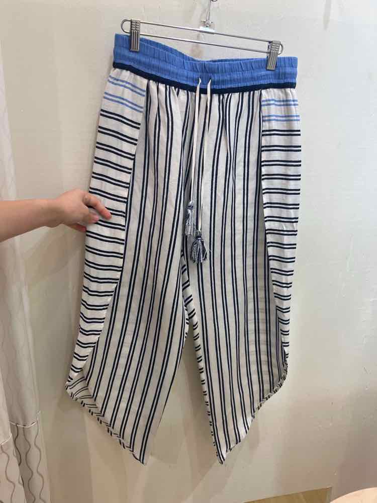 Joie White and Blue Size S Pants