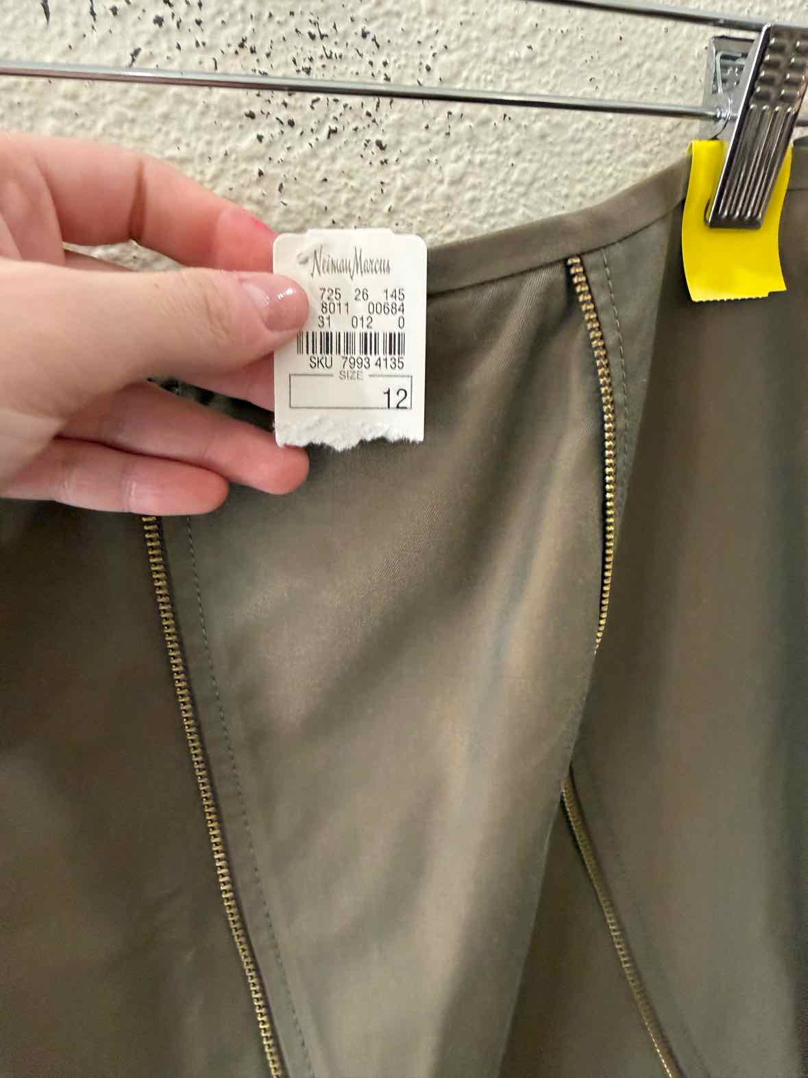 Lafayette 148 Olive Green Size 12 Skirt