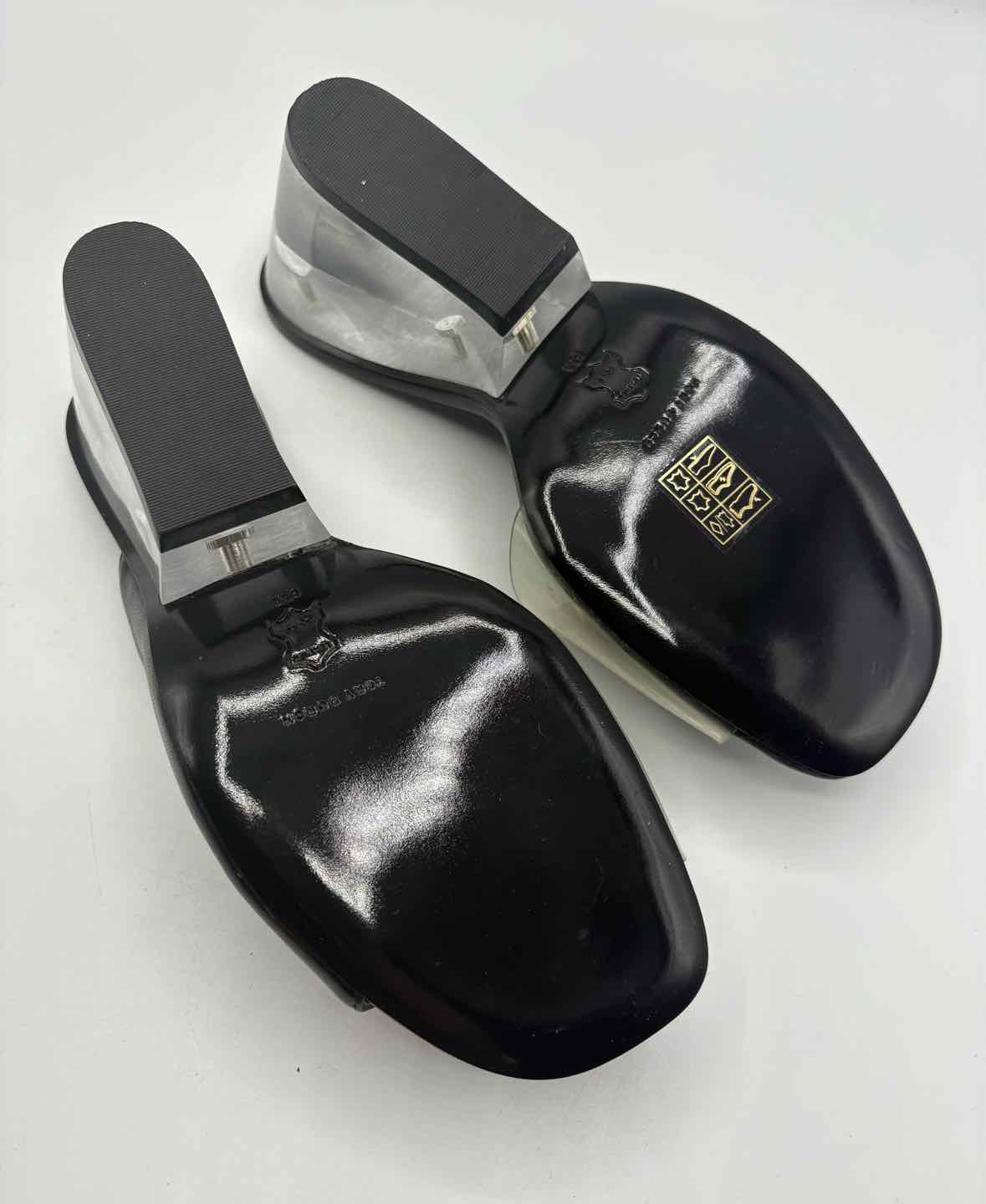 Tory Burch Black and Clear Size 8 Shoes