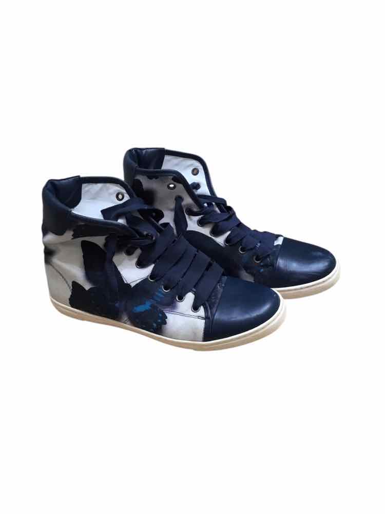 Lanvin Blue Multi Size 39 Shoes
