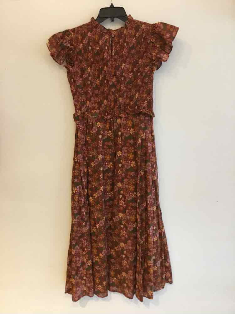 Olivia James Red multi Size L Dress
