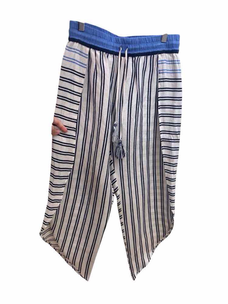 Joie White and Blue Size S Pants