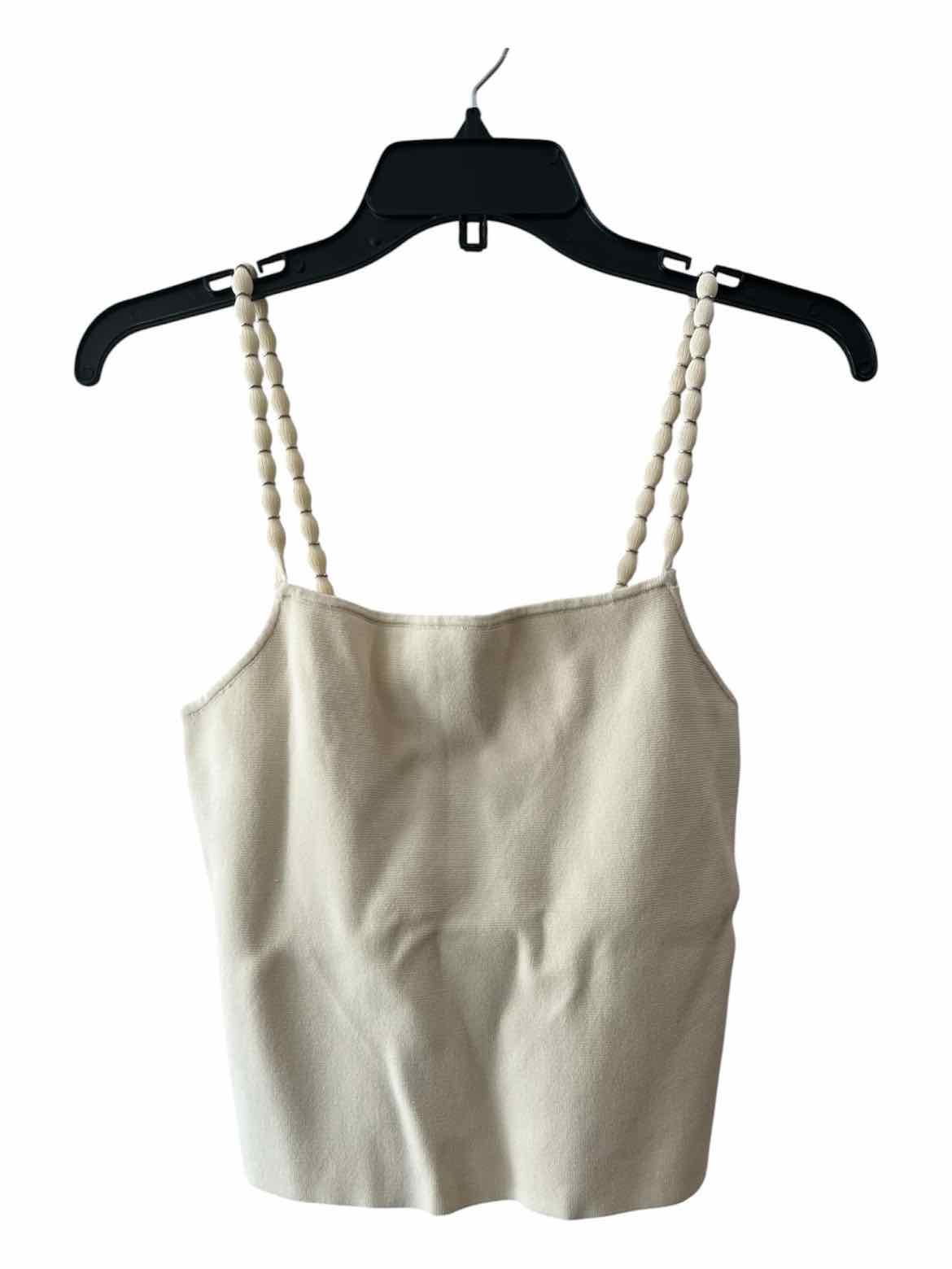 House of Harlow Cream Size S Shirt