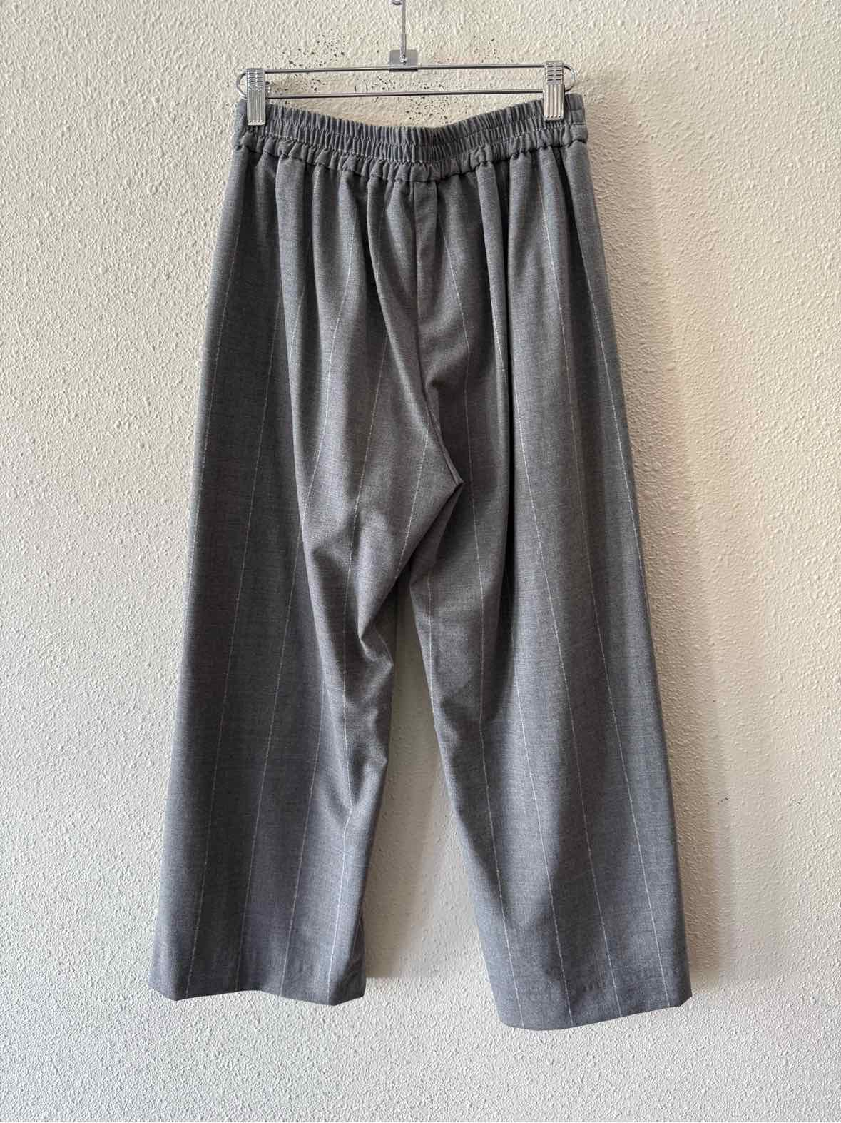 Piazza Sempione Grey and white Size 38 Pants
