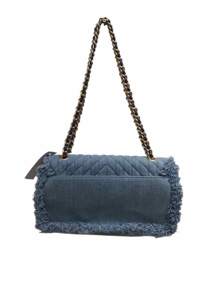 Karl Lagerfeld Clutch Blue Handbag