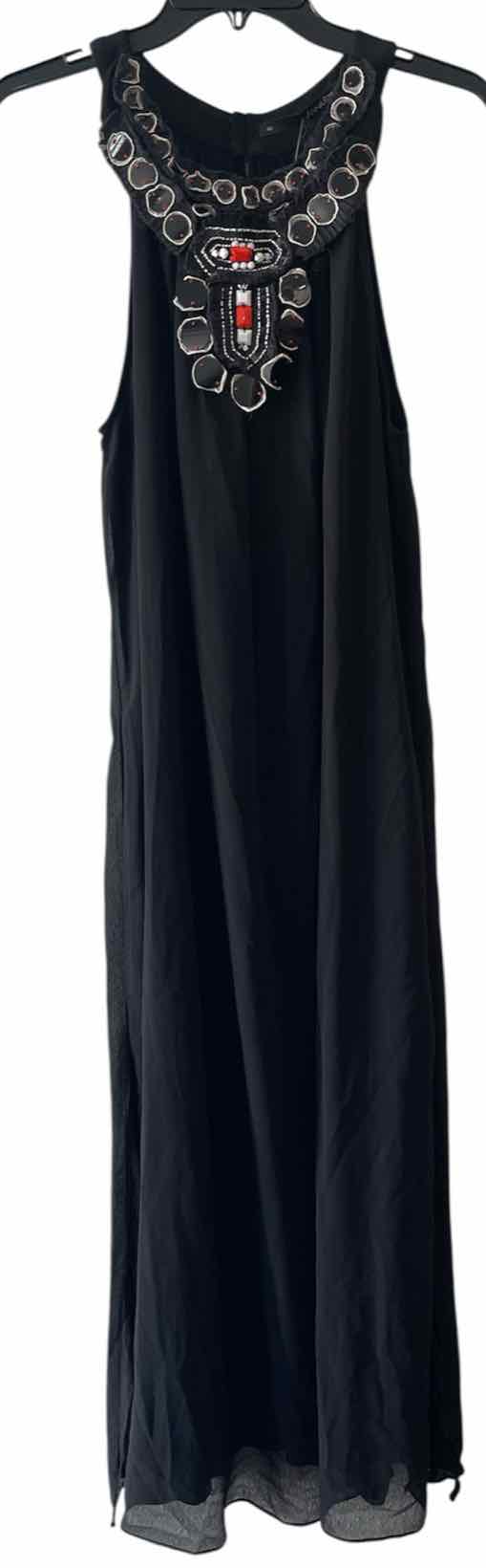 Anna Rita N Black Multi Size 46 Dress