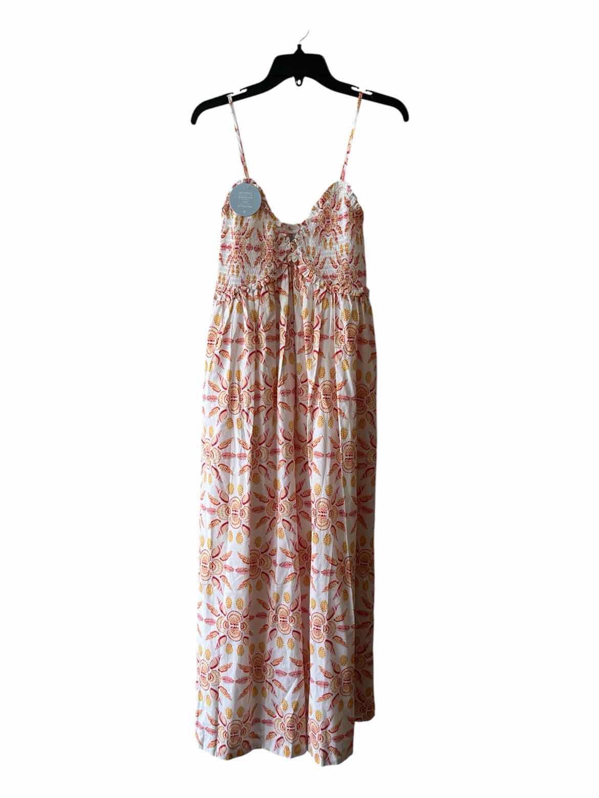 Hill House White Multi Size M Dress