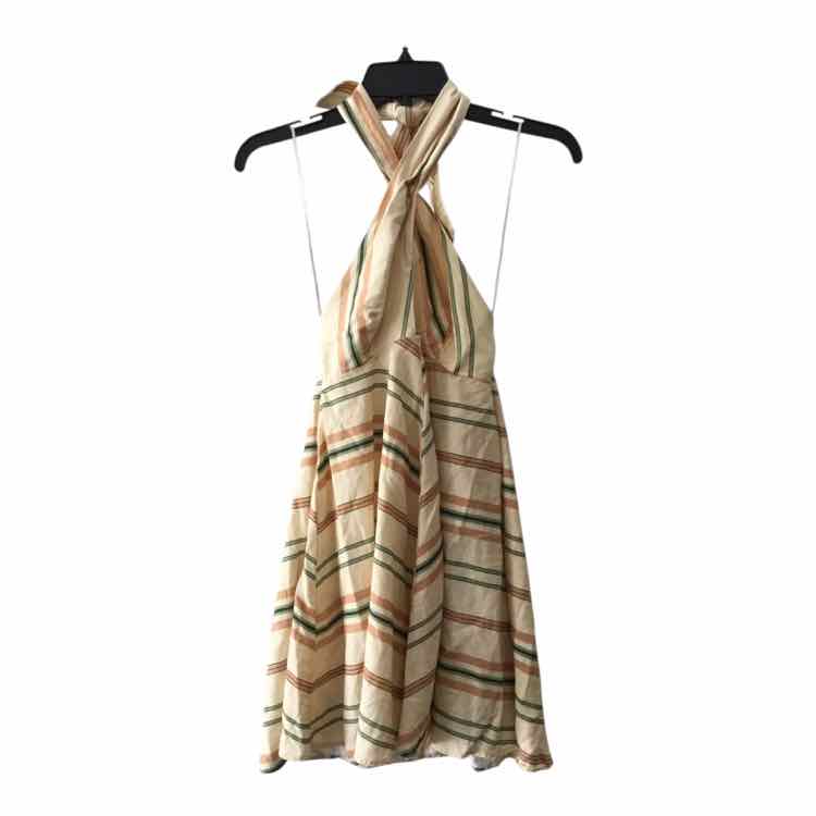 Zara Butter Yellow Multi Size XS Dress