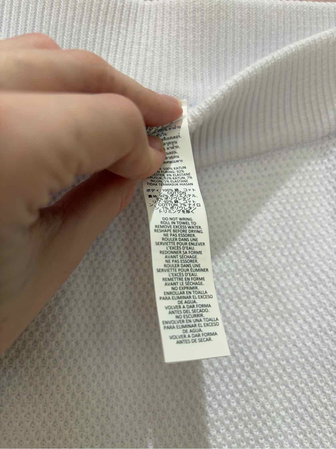 Alo White/Baby Blue Size XS Skort