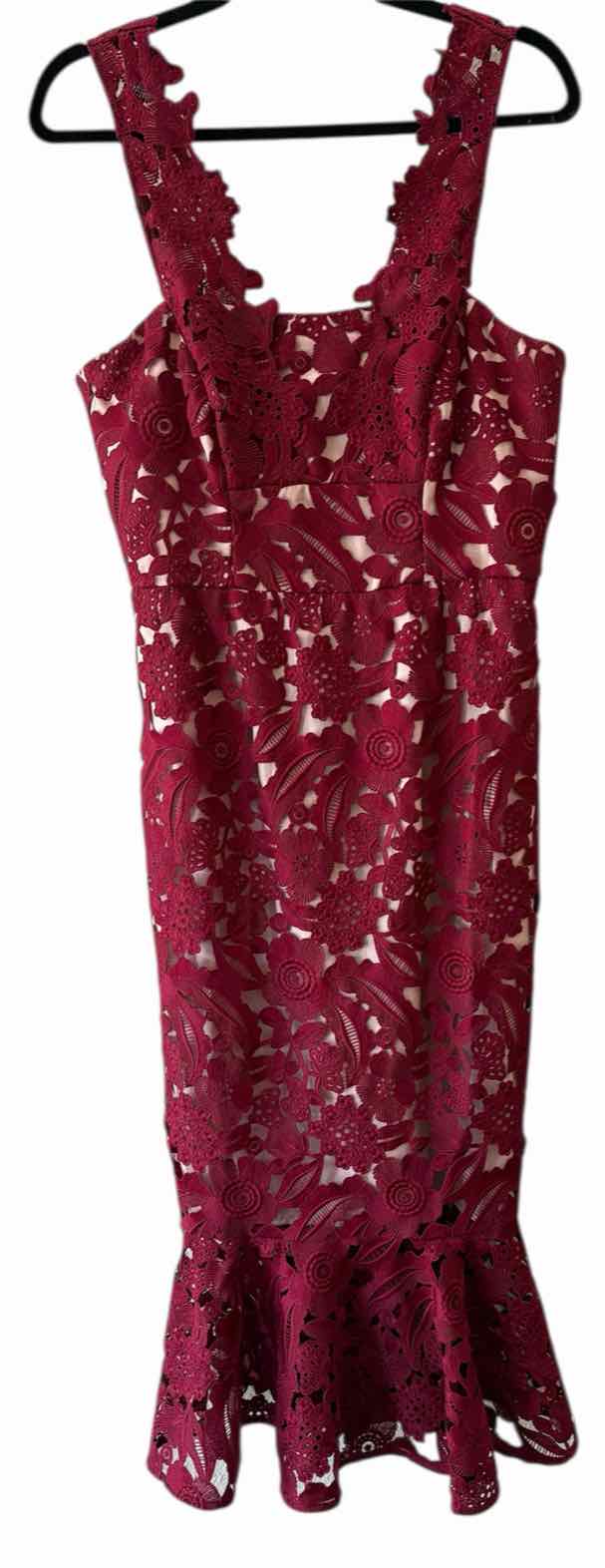 Shoshanna Midnight Wine Size 8 Dress