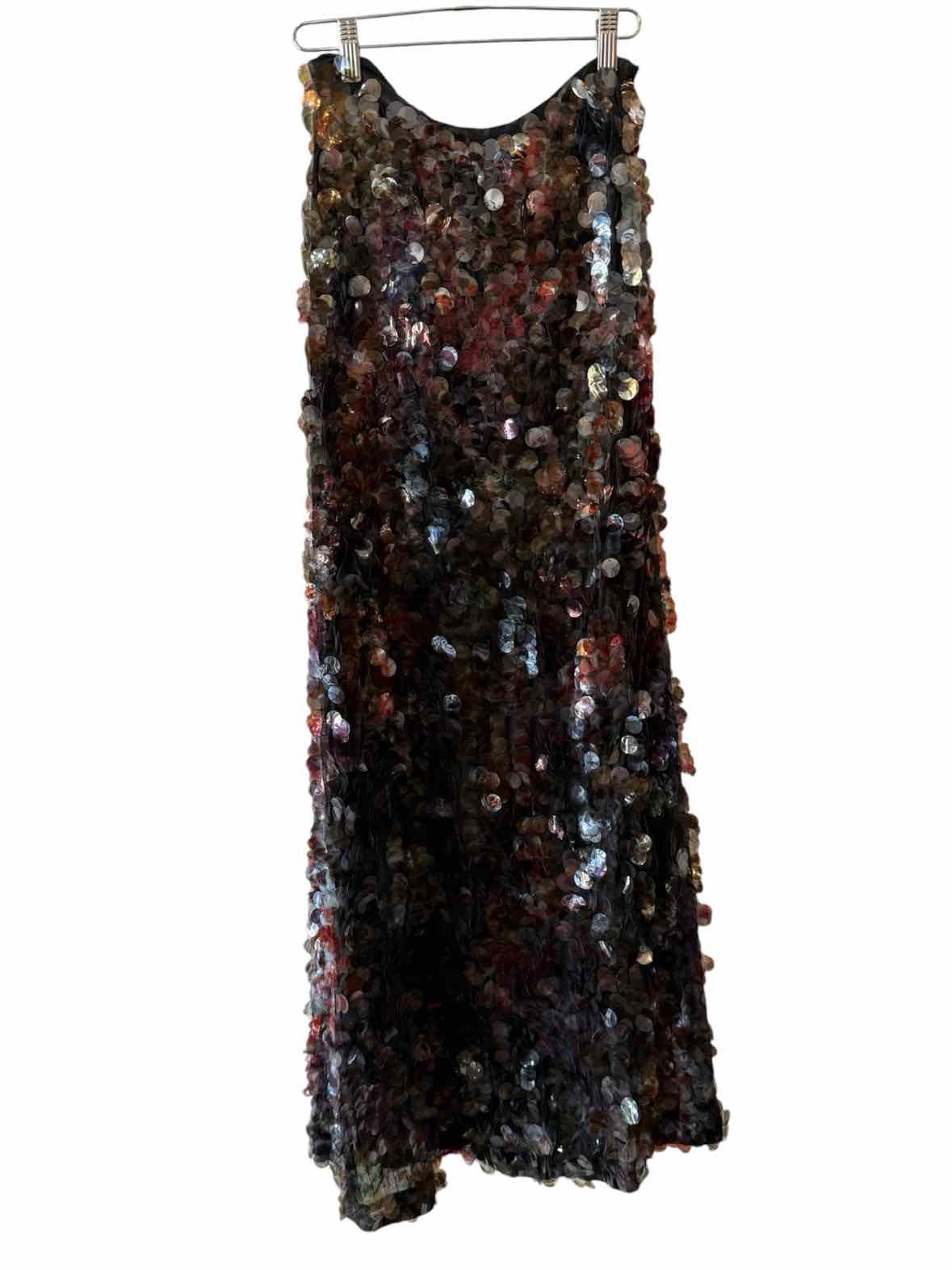 Marie Oliver Black Multi Size 2 Skirt
