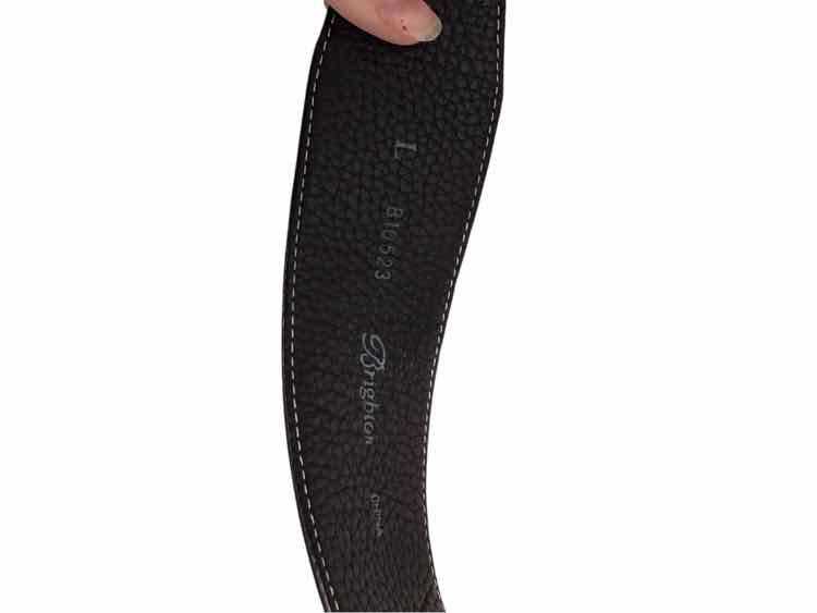 Brighton Black & Silver Belt