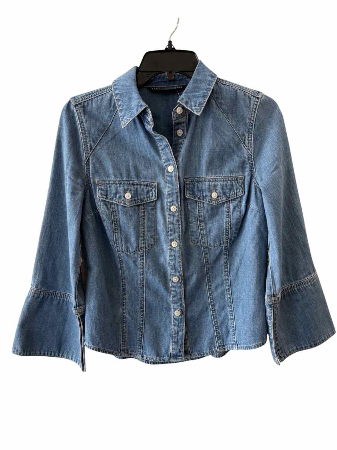 Veronica Beard Light Wash Size XS Shirt