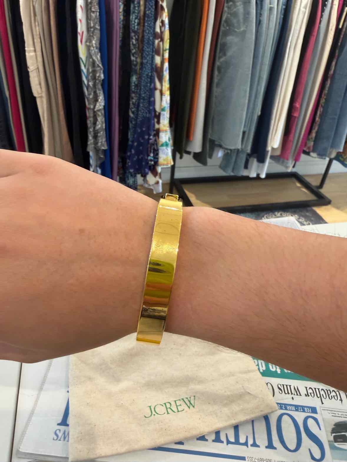 Jcrew Gold Bracelet