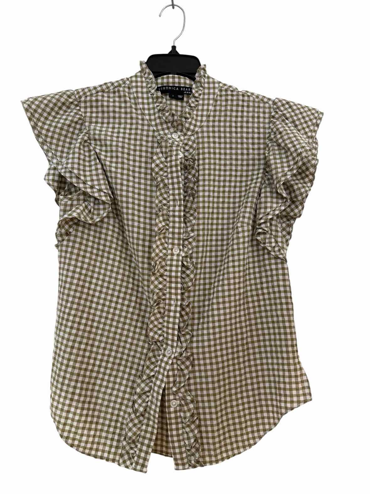 Veronica Beard Green Size S Shirt