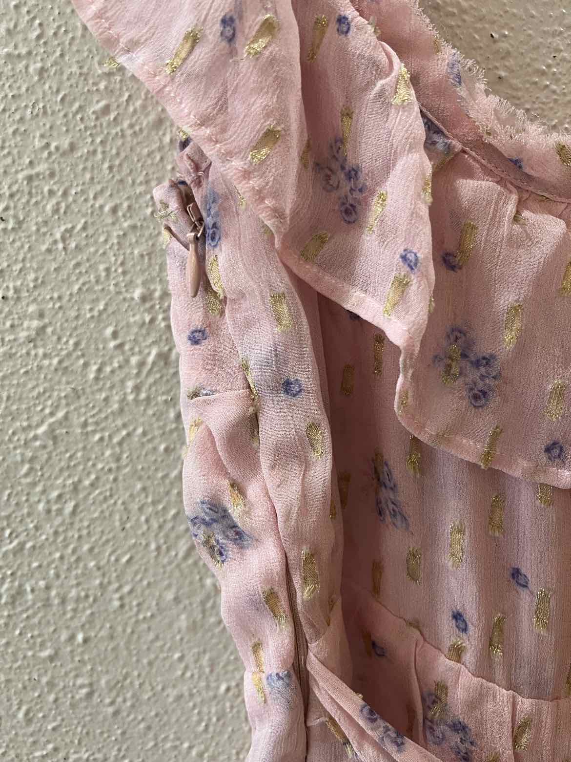 Love Shack Fancy Pink Multi Size 6 Dress