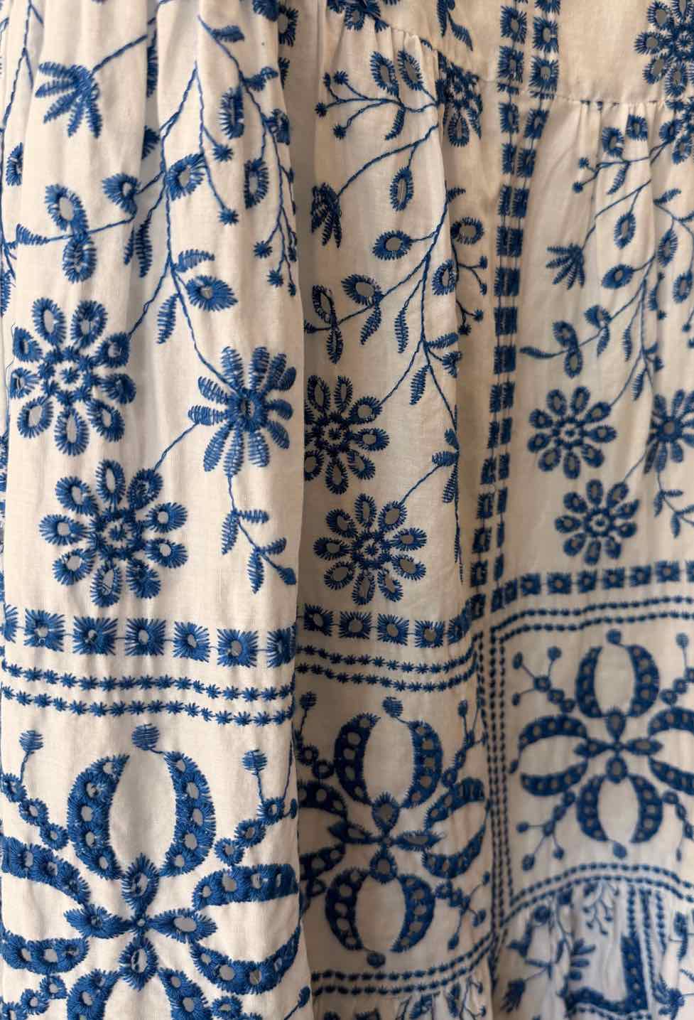 Milly blue & white Size 2 Dress