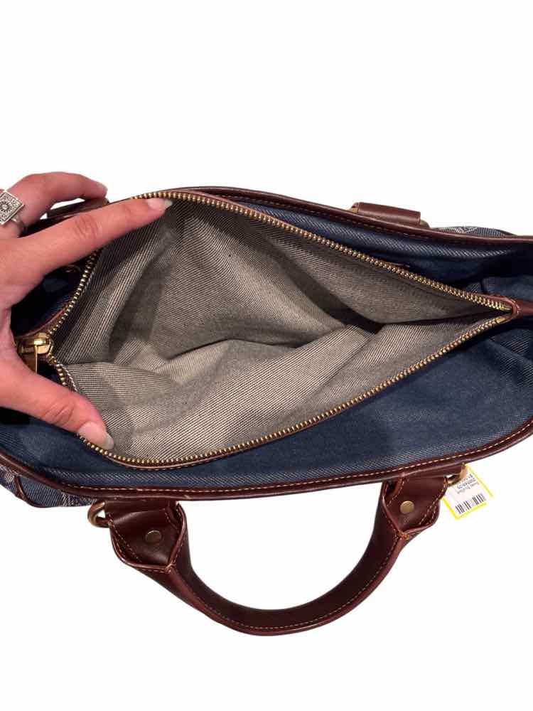 Celine Boogie Bag Denim Handbag