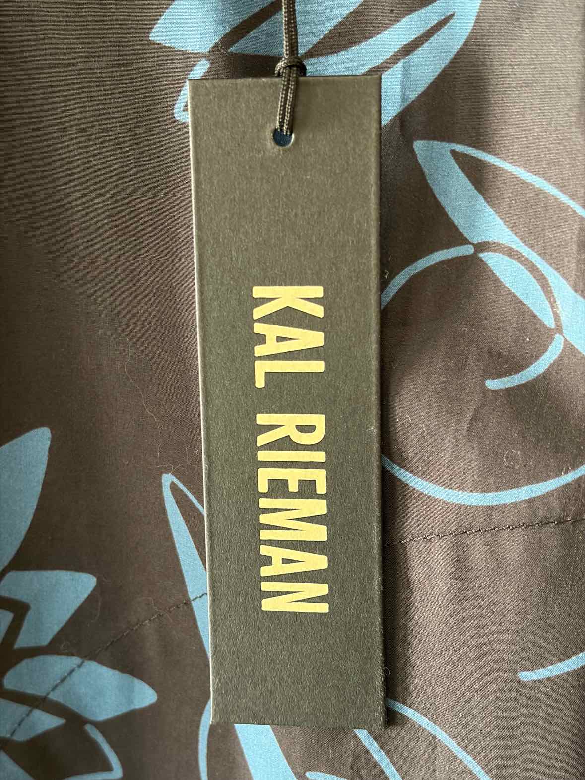 KAL RIEMAN Grey and Blue Size S Dress