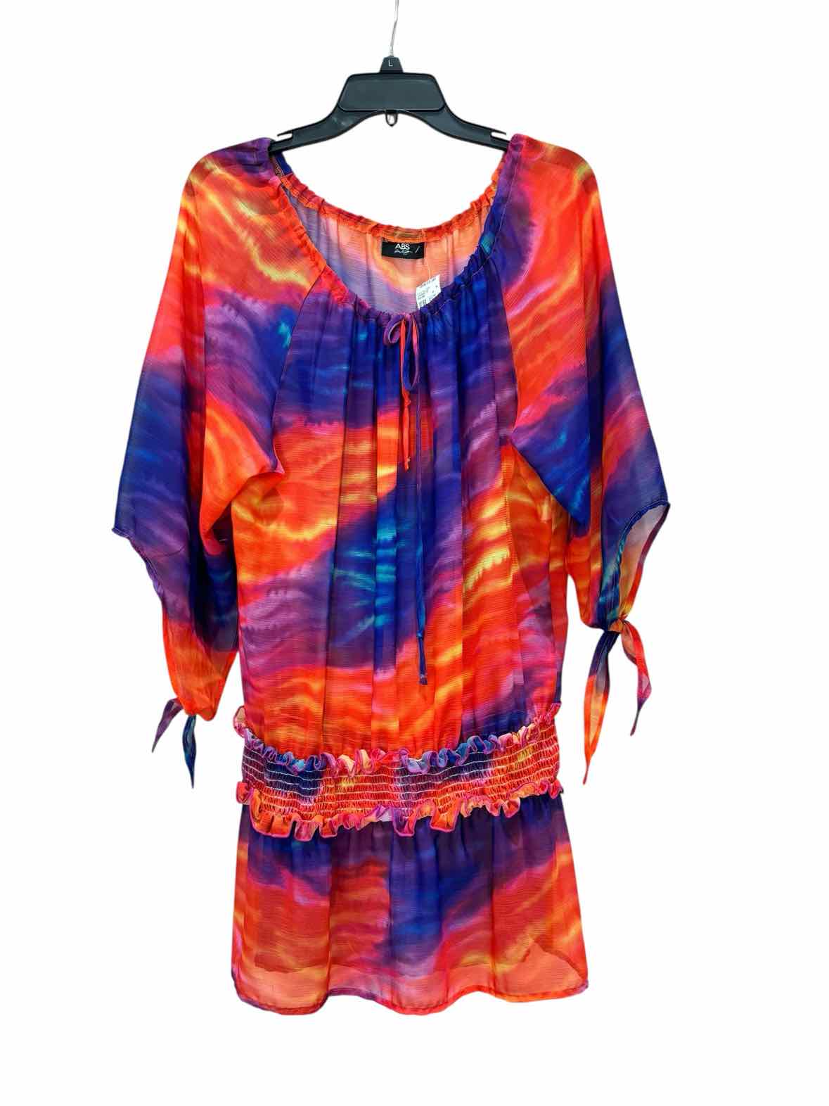 ABS Orange and Blue Size S/M Coverup