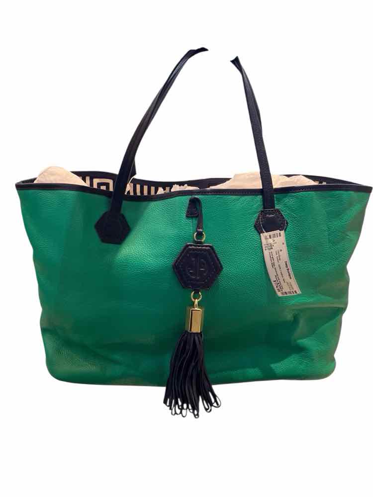 Jonathan Adler Tote Green Handbag