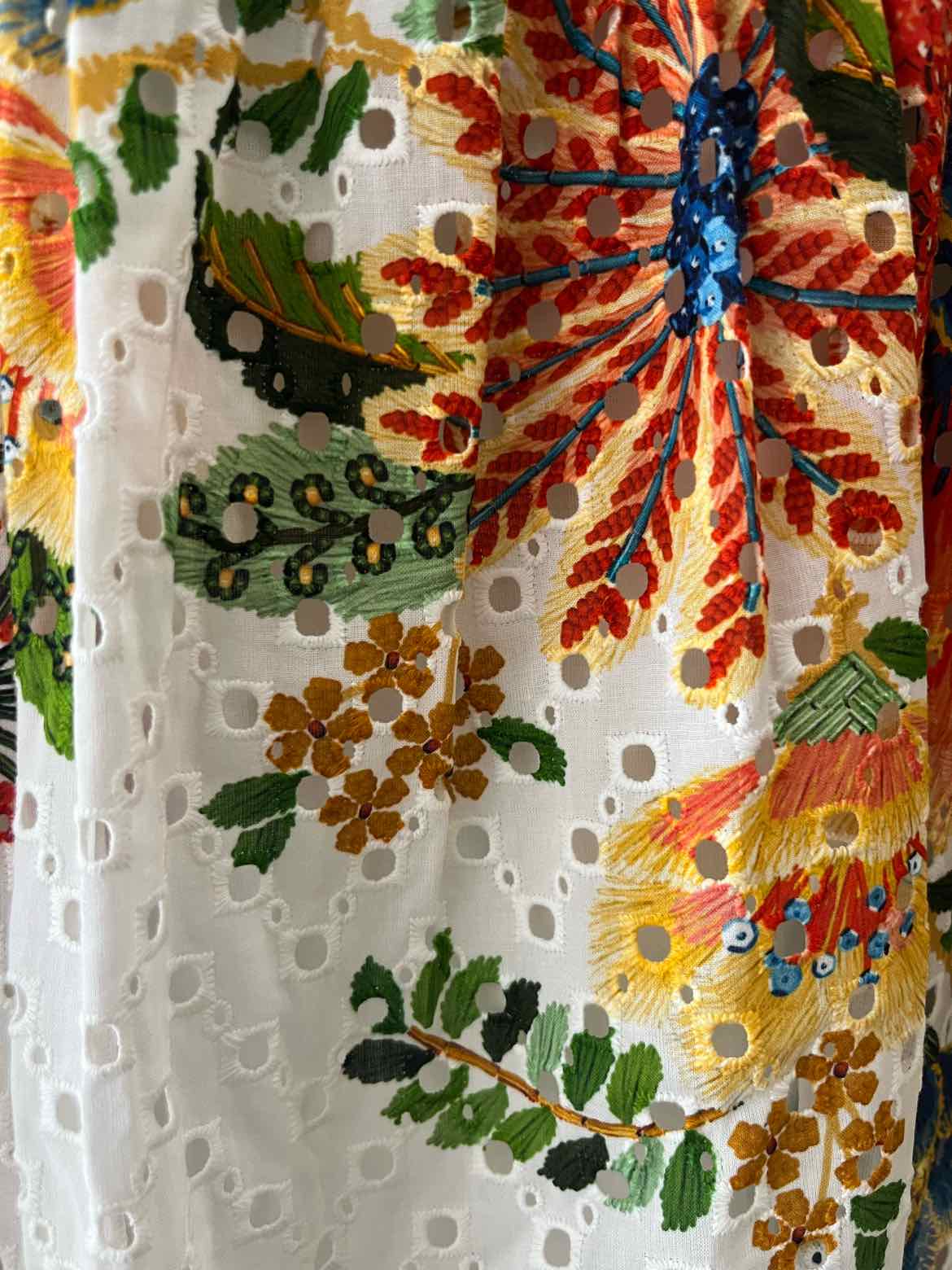 farm rio White Multi Size XS Skirt