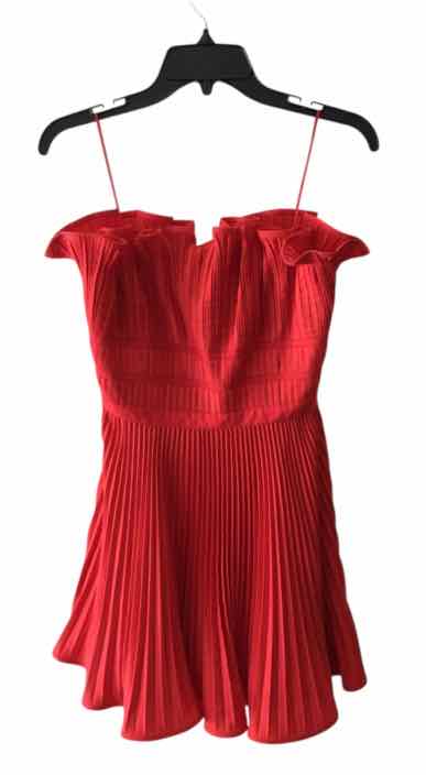 Amur Red Size 4 Dress