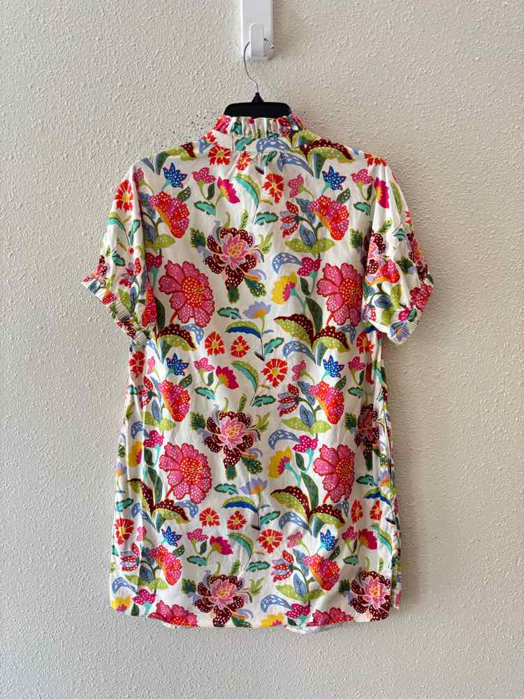 Crosby by Molli Burch White Multi Size XS Dress