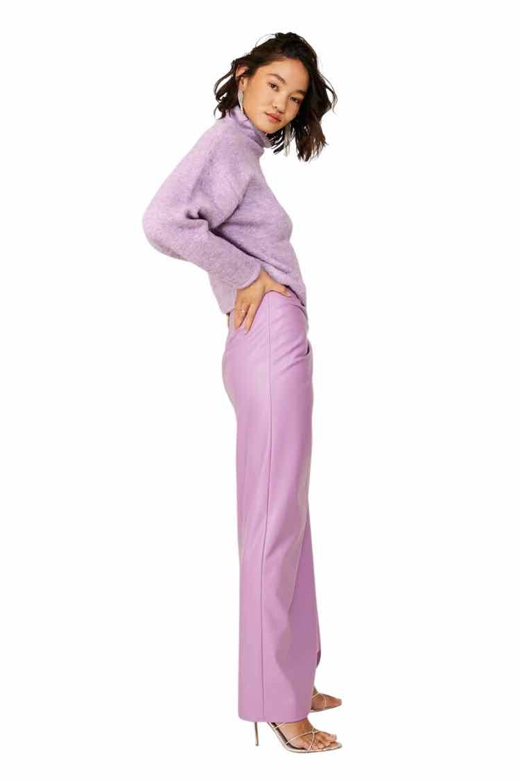 line and dot Purple Size XS Skirt