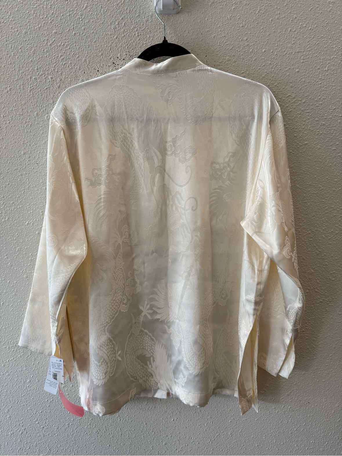 Natori Cream Size S Shirt