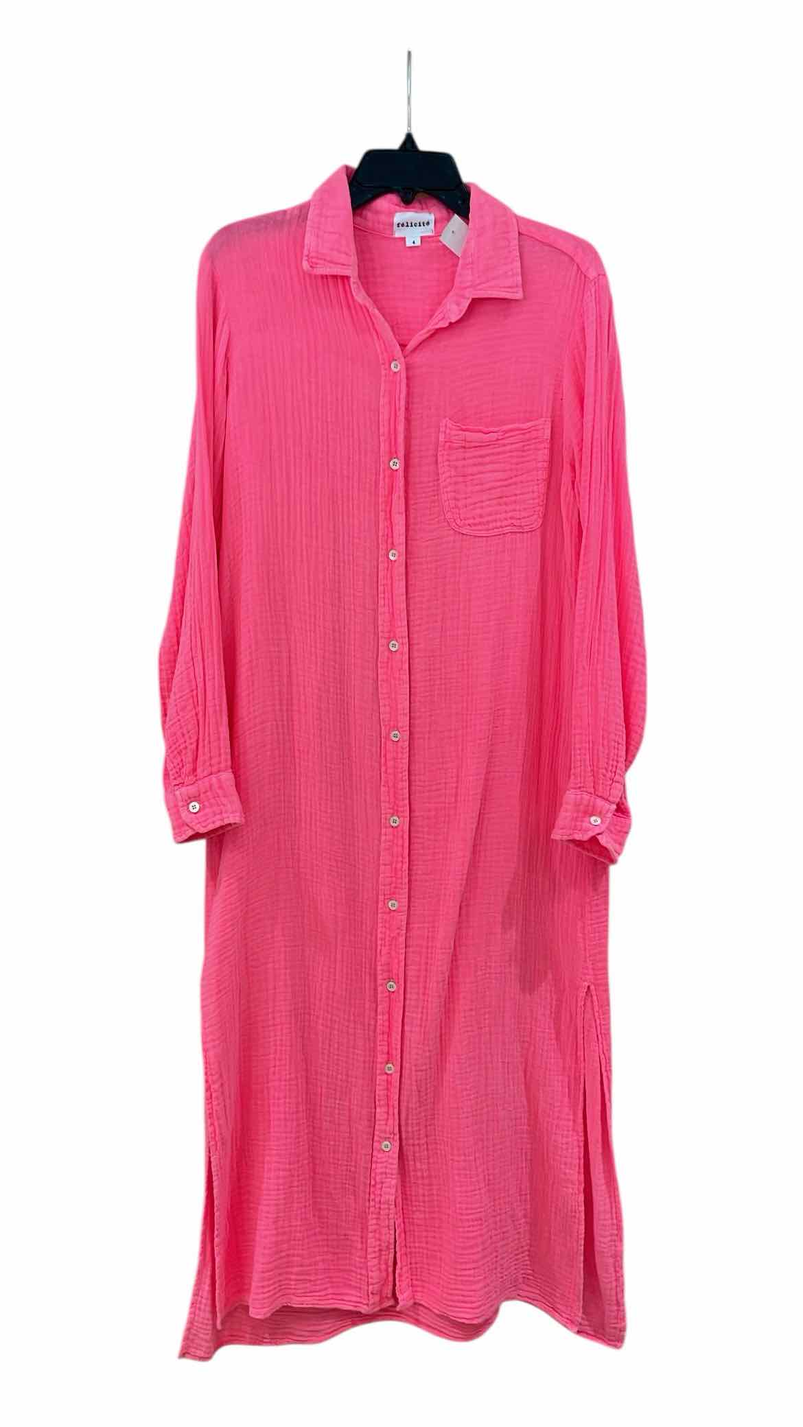 Felicite Neon Pink Size 4 Dress