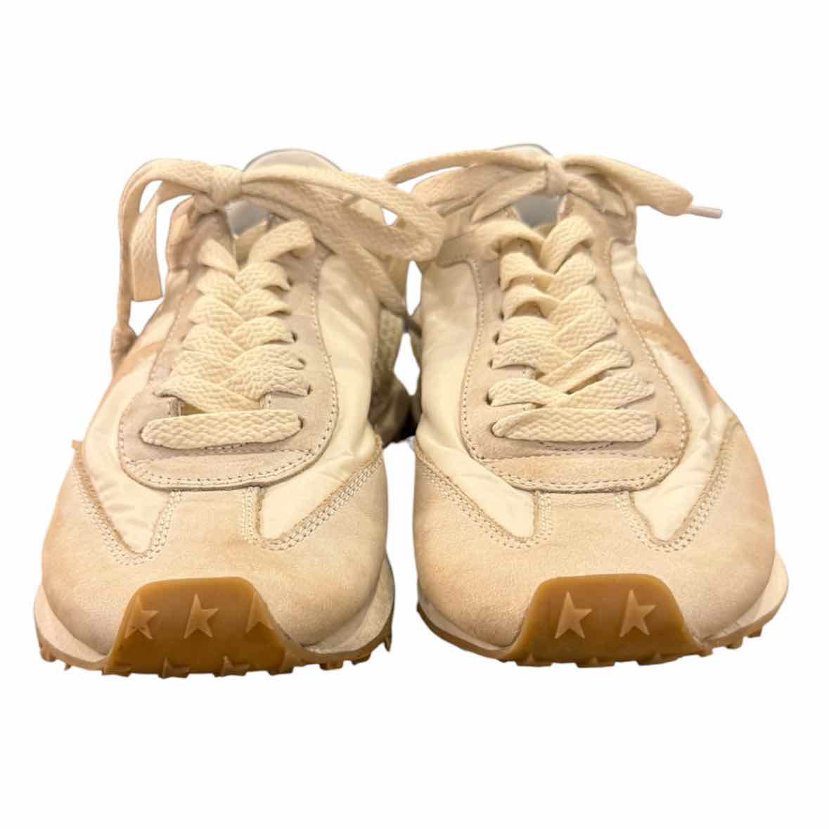 Golden Goose White and Beige Size 6 Shoes