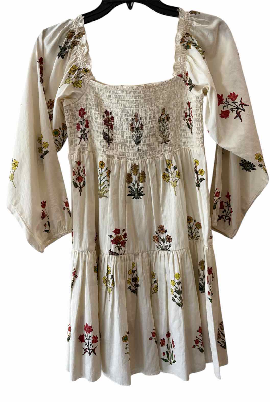 Sachin & Babi White Multi Size 0 Dress