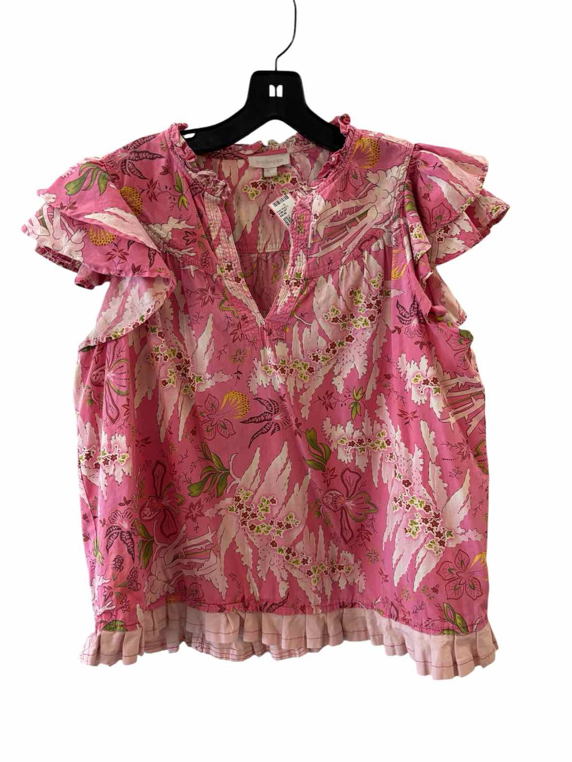 jennifer & grace Pink Multi Size L Shirt