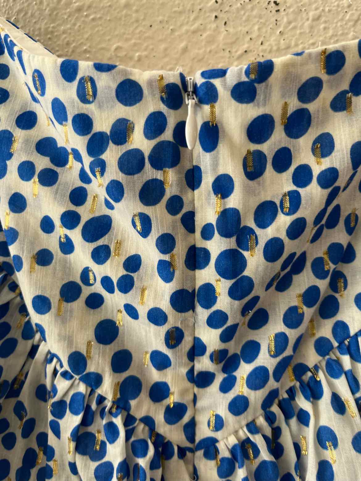 Amanda Uprichard White and Blue Size S Skort