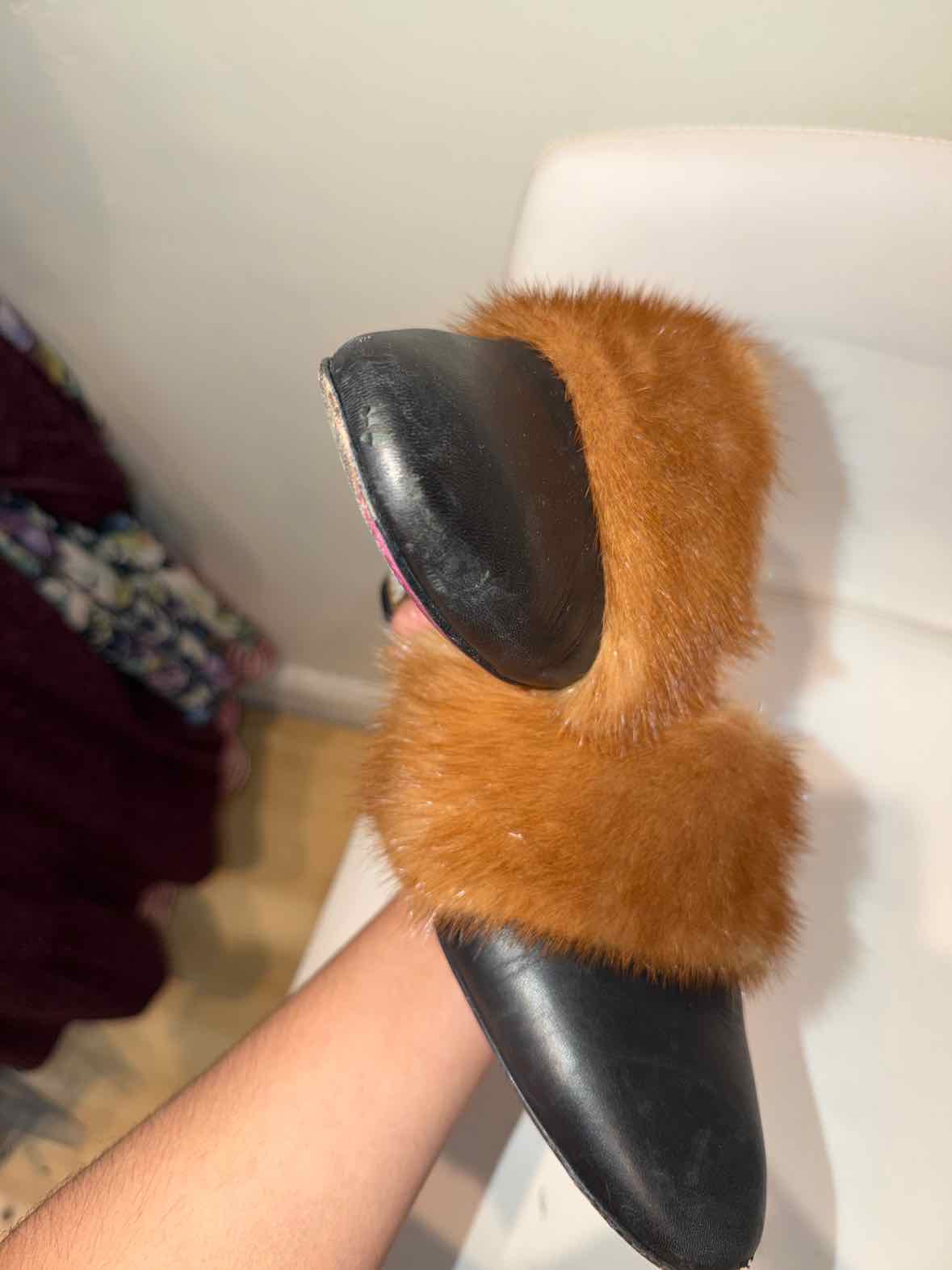 Gucci black and brown Size 39 Shoes