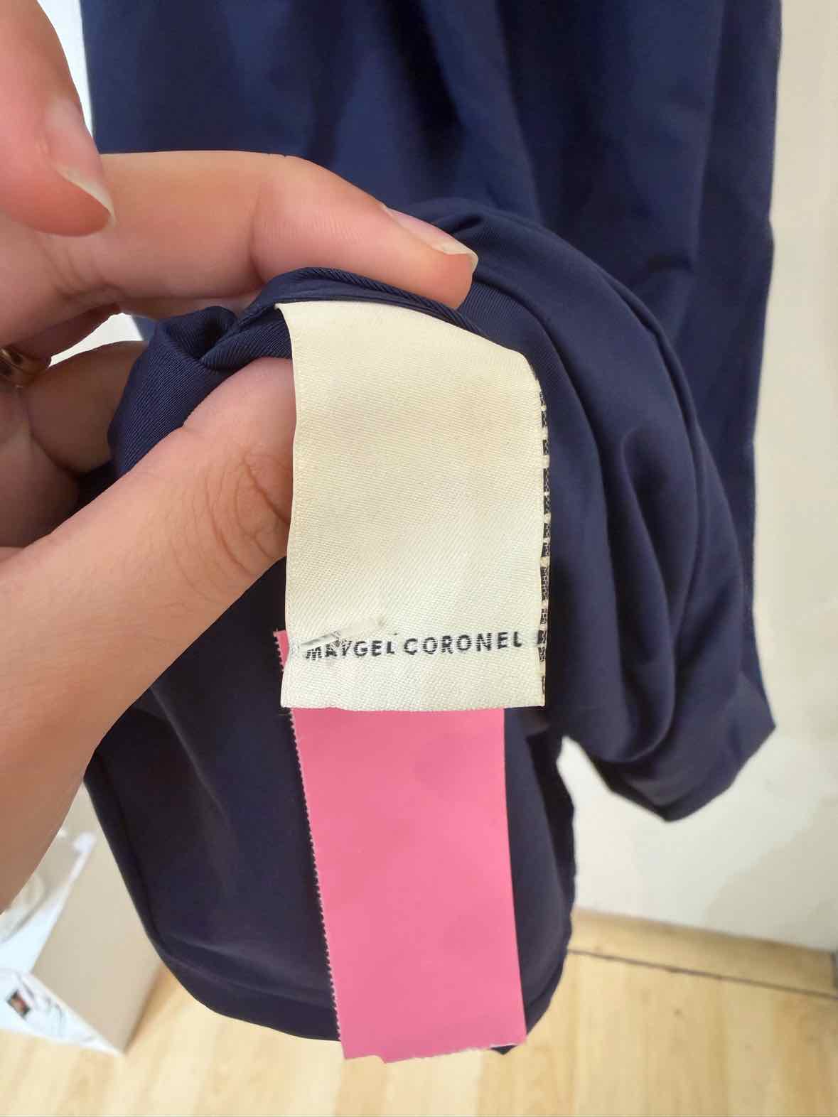 Maygel Coronel Navy Size One Size Dress