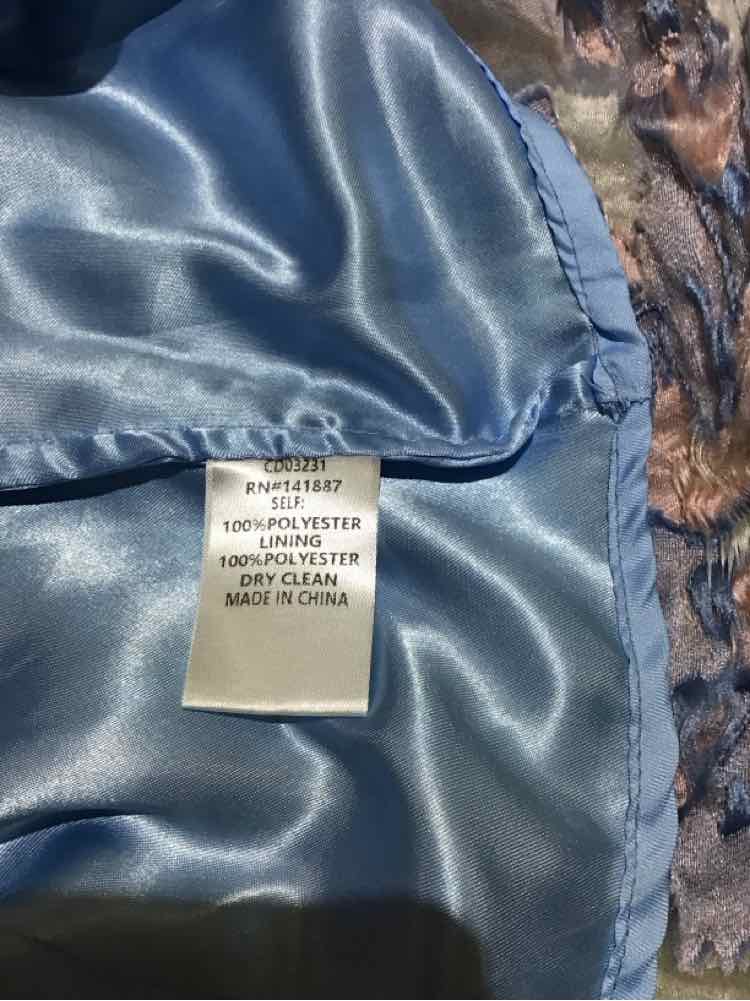 TCEC Light Blue Multi Size S Dress