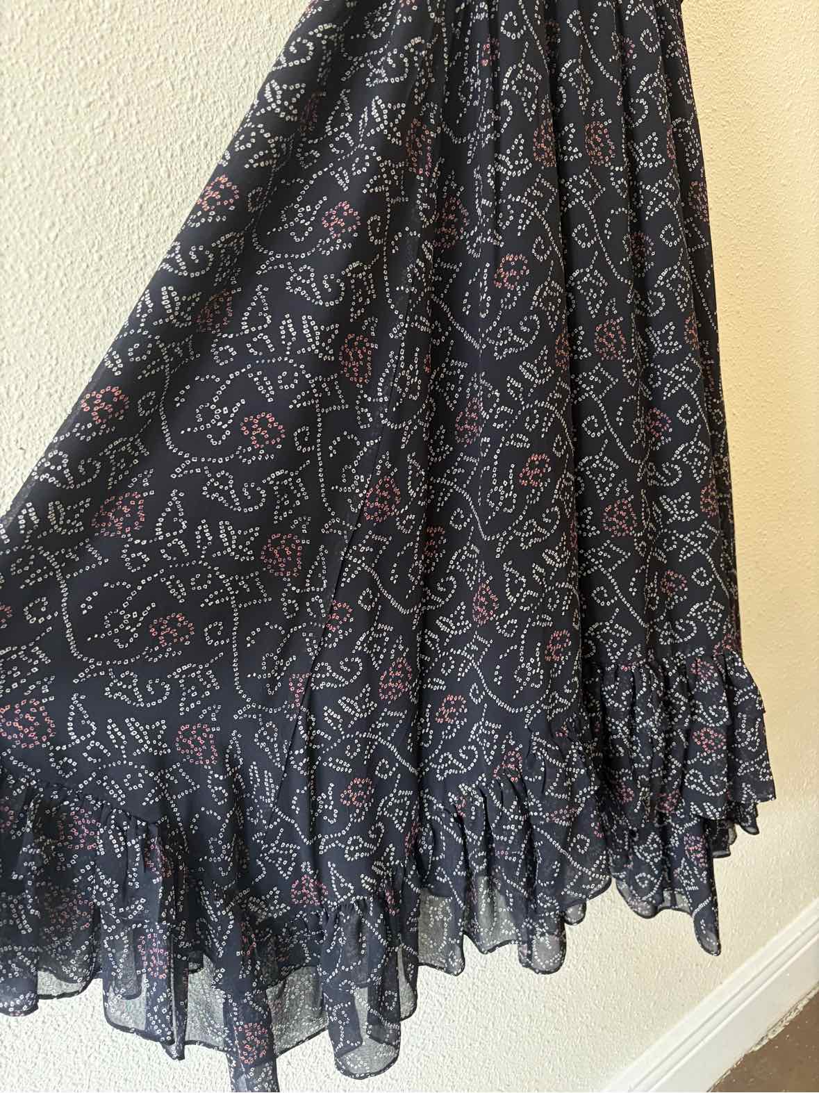 ULLA JOHNSON navy multi Size 2 Dress