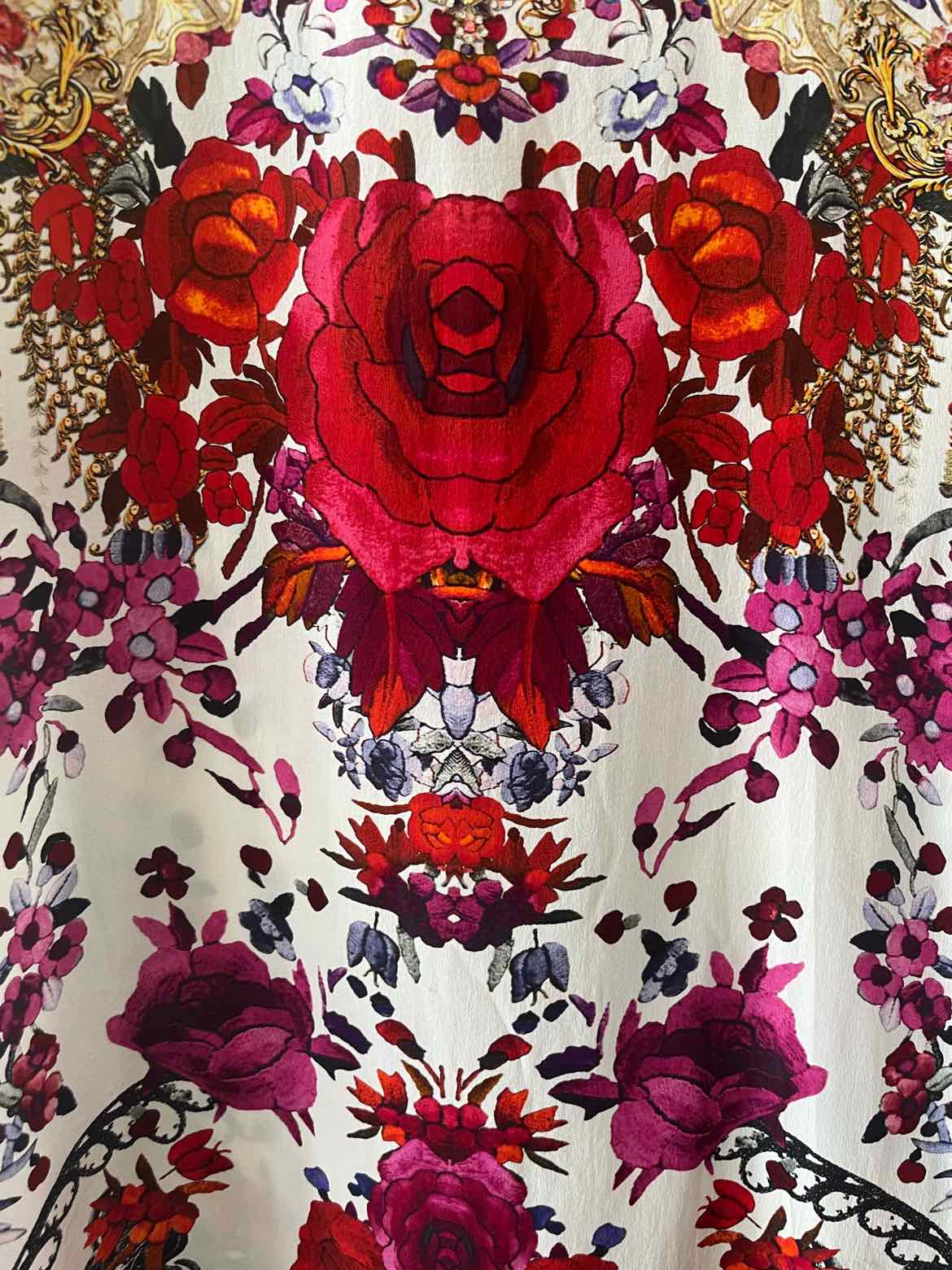 Camilla White Multi Size OS Tunic
