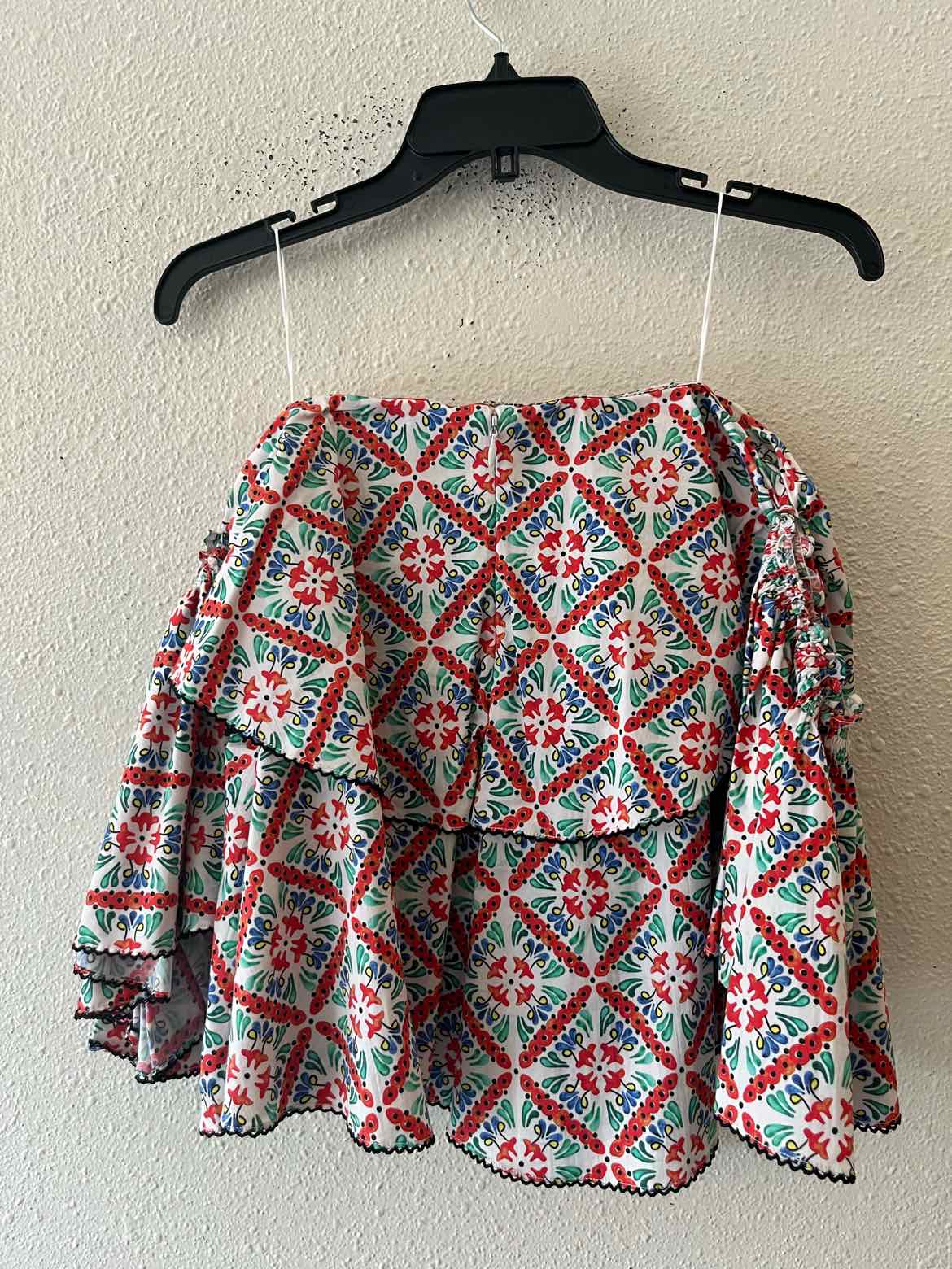 Caroline Constas White Multi Size M Shirt