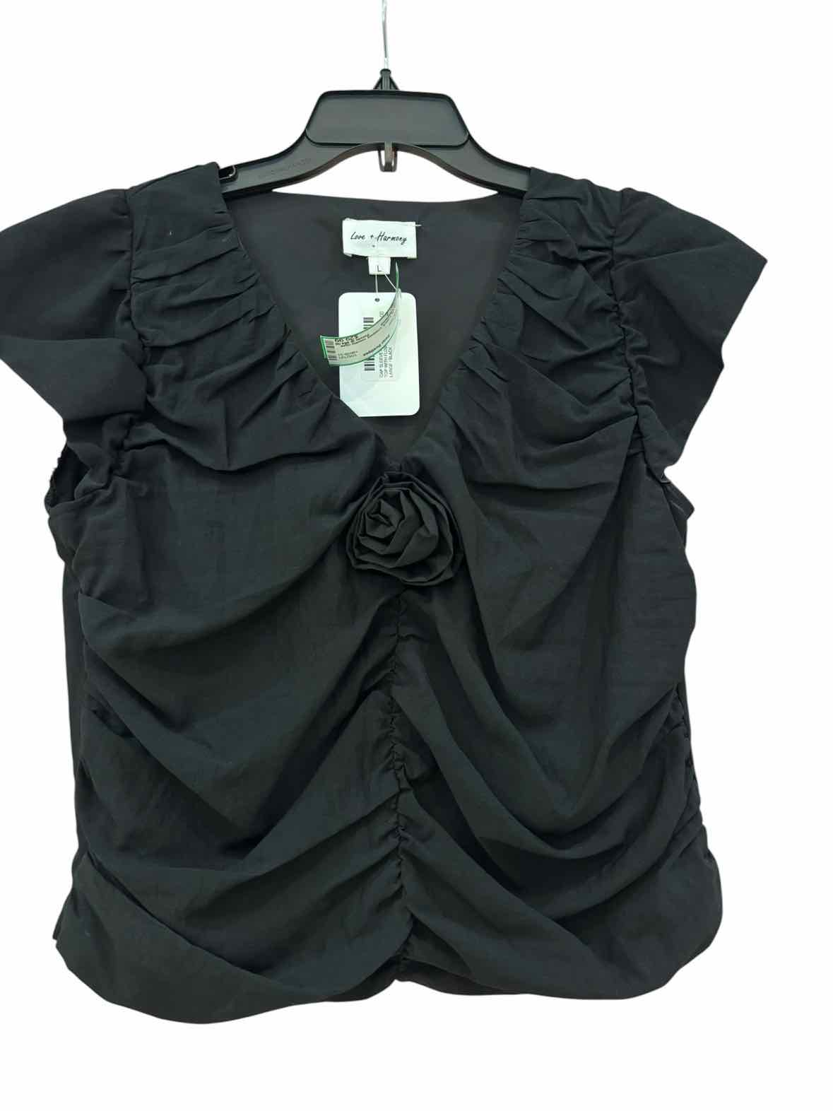 Love + Harmony Black Size L Shirt